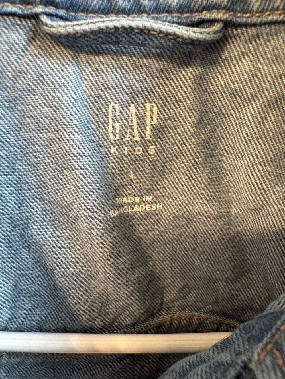 GAP Light Wash Kids Denim Jacket